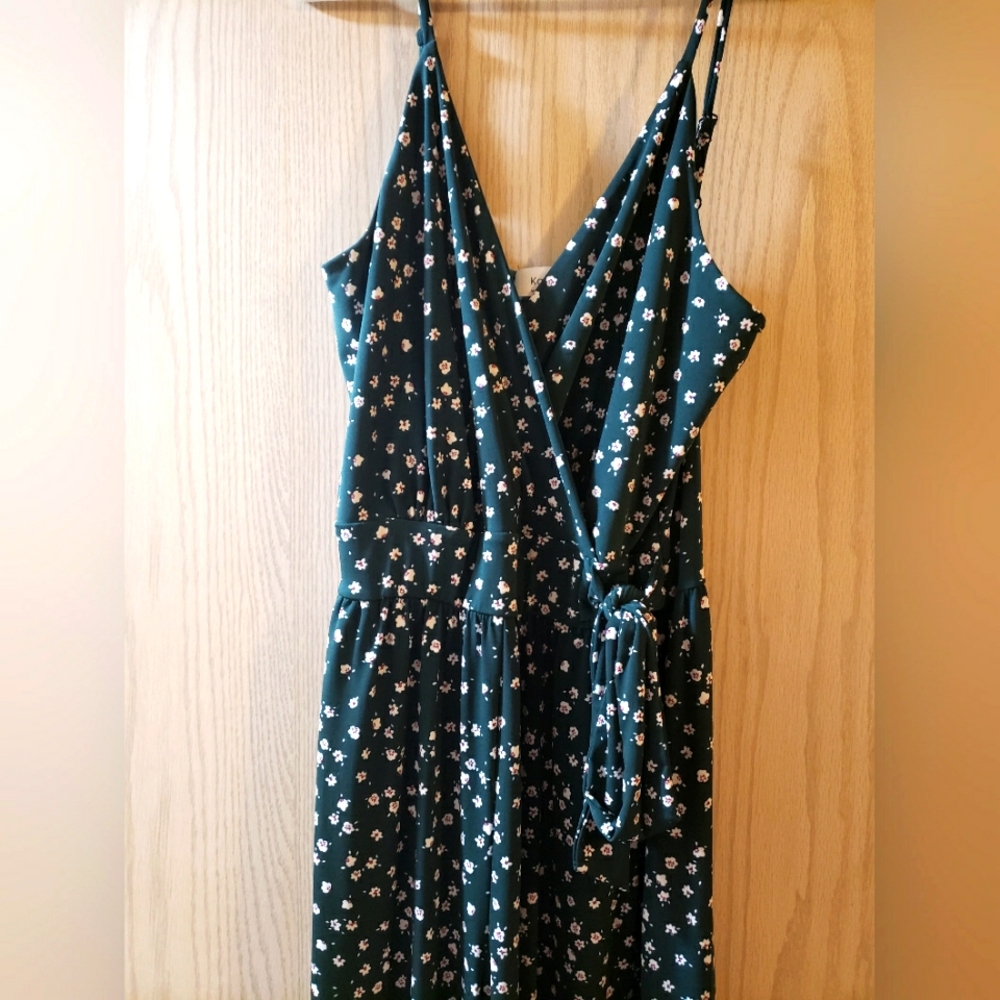 Floral flowy jumpsuit